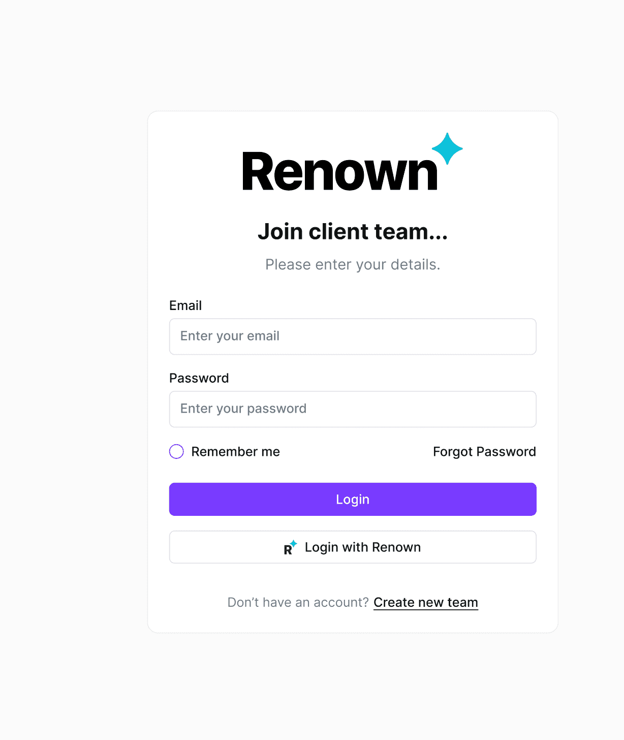 Renown contributor history preview